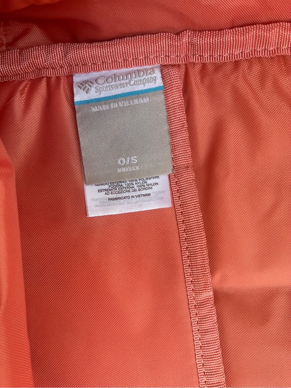 Columbia Sportswear Coral Pink Sherpa Fleece Backpack